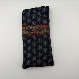 Vera Bradley Mod Paisley Double Eyeglass Soft Case Retired 90s Pattern